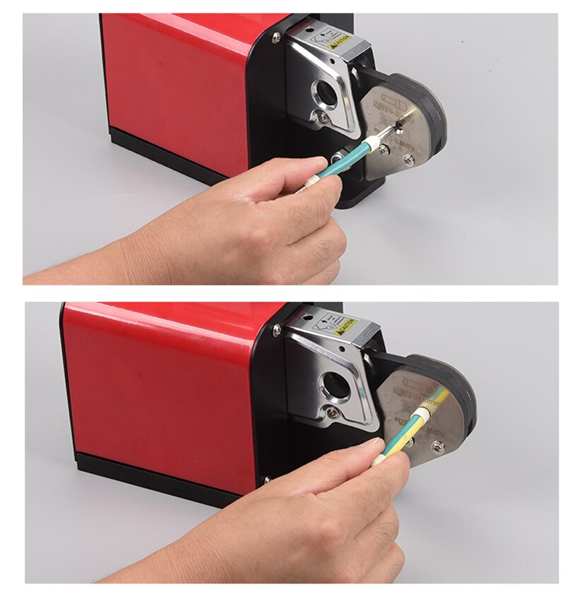 Pneumatische buisvormige terminal krimpmachine