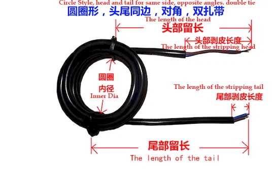 Automatische Draad Knip-, Strip-, Oprol- en Twist-Tie Machine WPM-02SL Thumb